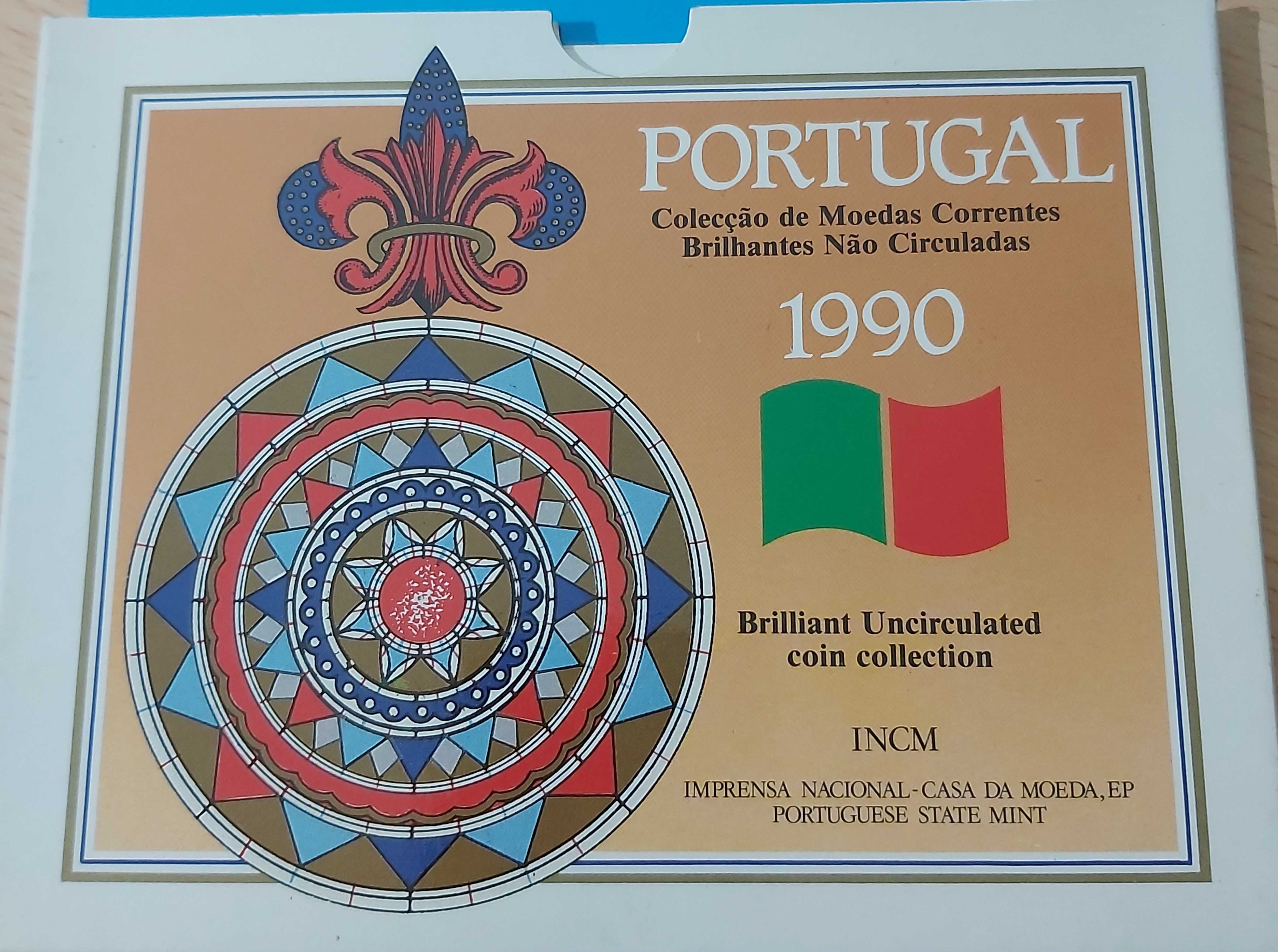 Coleção anual moedas BNC, Série de 1990