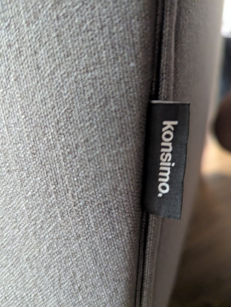 Wąska Sofa 2 osobowa w stylu skandynawskim
