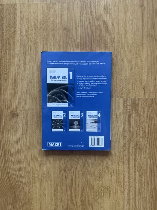 Matematyka 1 zbiór zadań Kurczab Pazdro