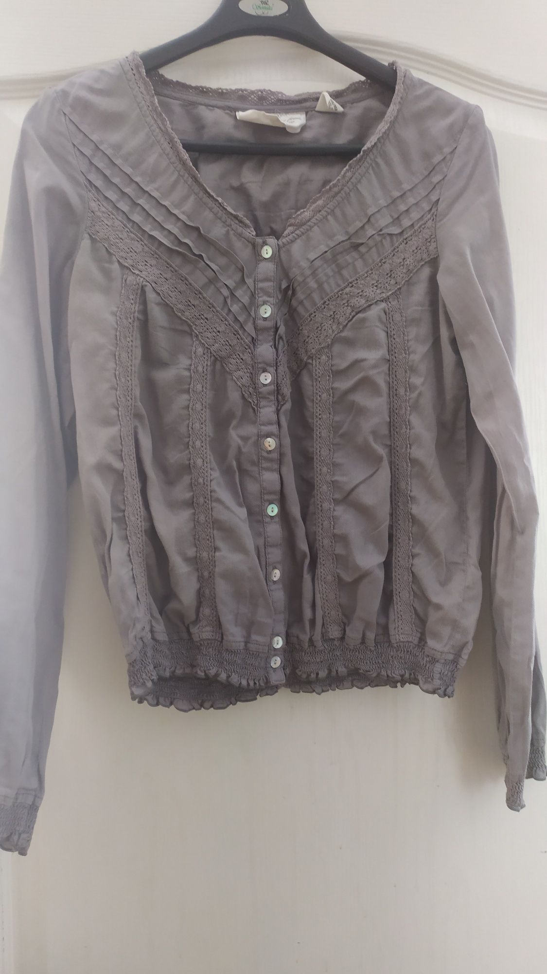 Bluzeczka popielata H&M