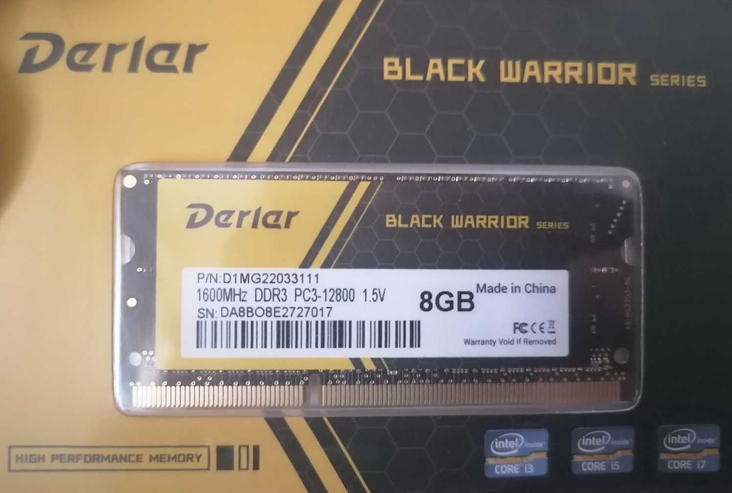 8GB DDR3 1333/1600, DDR3L 1600 Оперативная память НОВАЯ, ГАРАНТИЯ