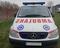 SUPER CENA Sanitarny Mercedes Vito Long Ambulans Karetka Dializy