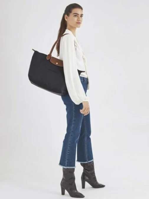 Torebki Damskie Longchamp Black Oryglnał Size:L(31*30*19)
