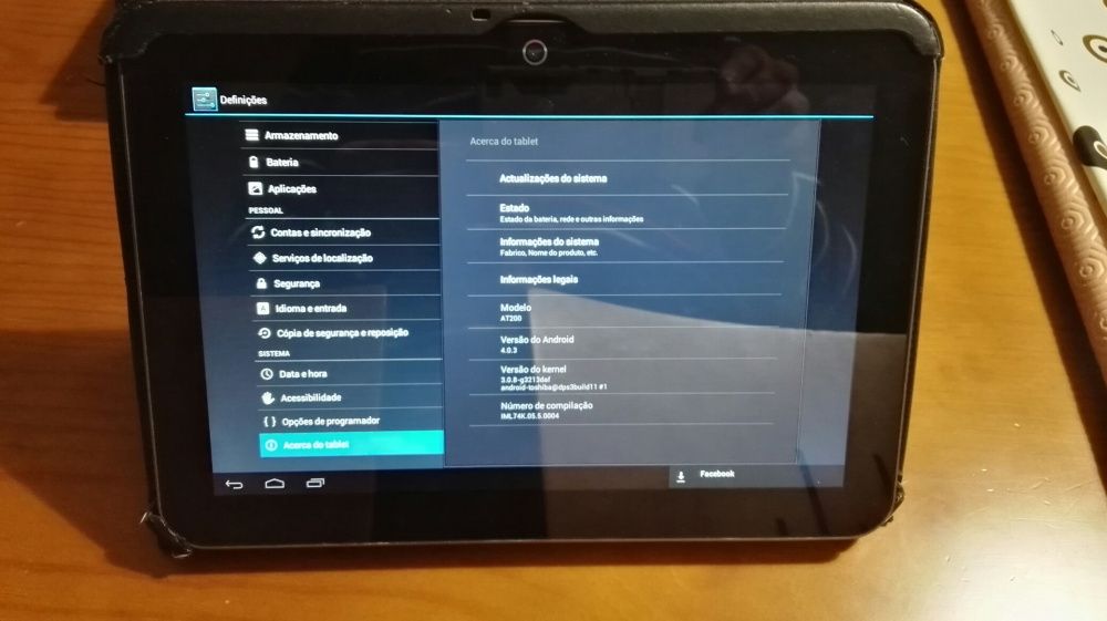 Tablet Toshiba At 200