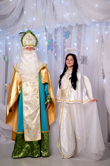 Святий Миколай і Янгол аніматори