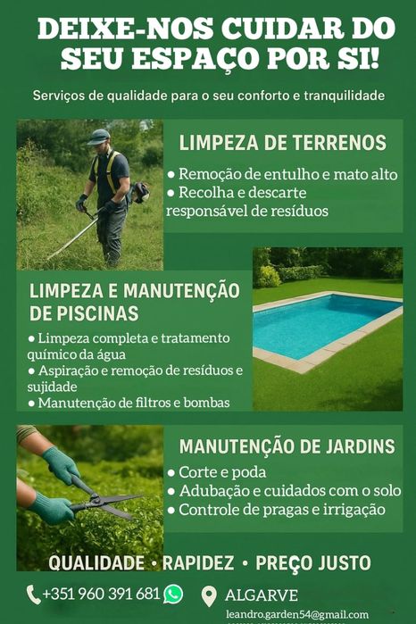 serviço de limpeza de terrenos