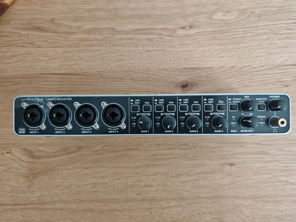 Interfejs audio Behringer Umc404hd