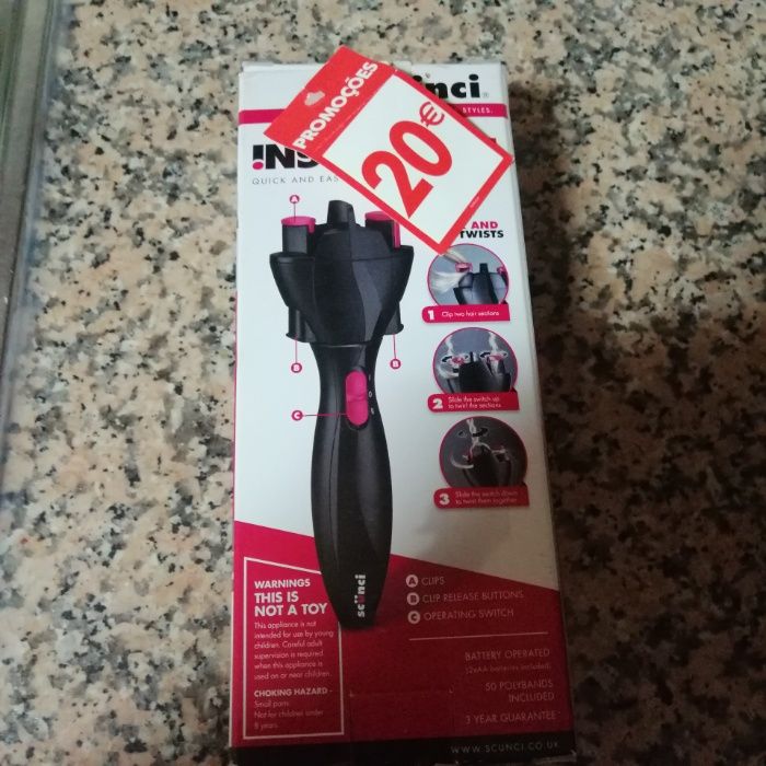 Máquina para fazer vários penteado