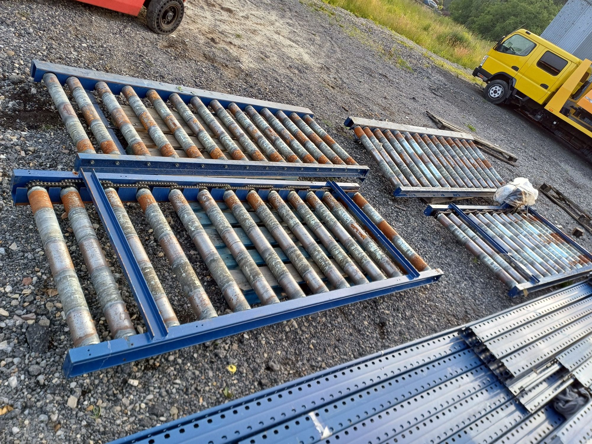 Przenośnik rolkowy paletowy 250cm