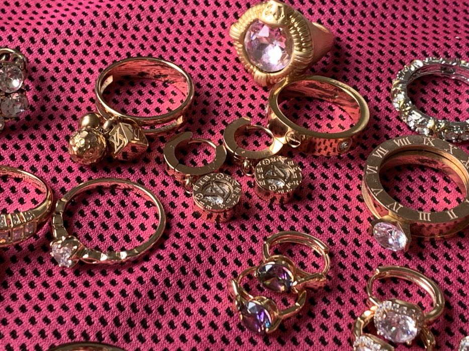 Бижутерия,мед золото.