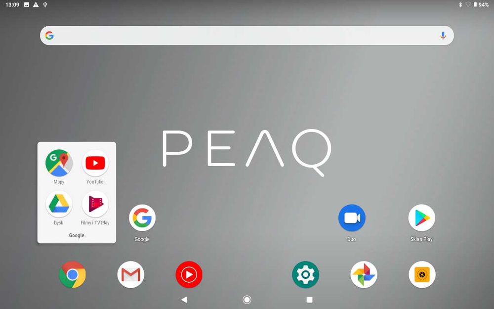 Super Tablet PEAQ jak Lenovo 505F WiFi 2/32Gb Android 9