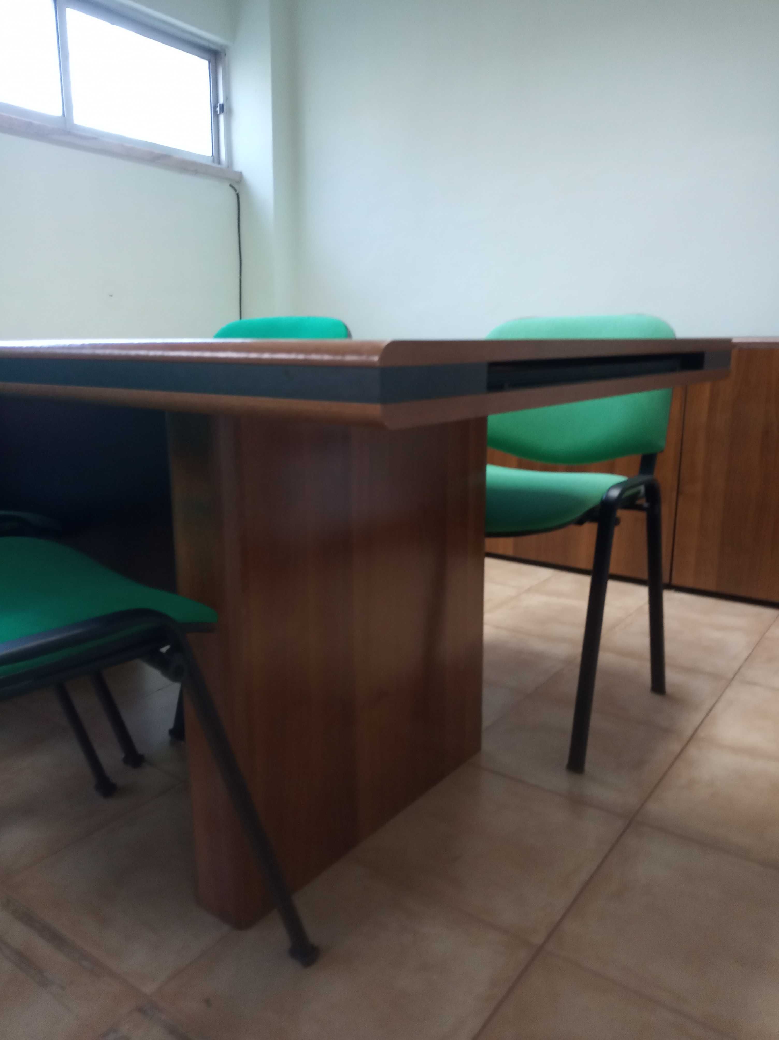 Mesa reunião madeira