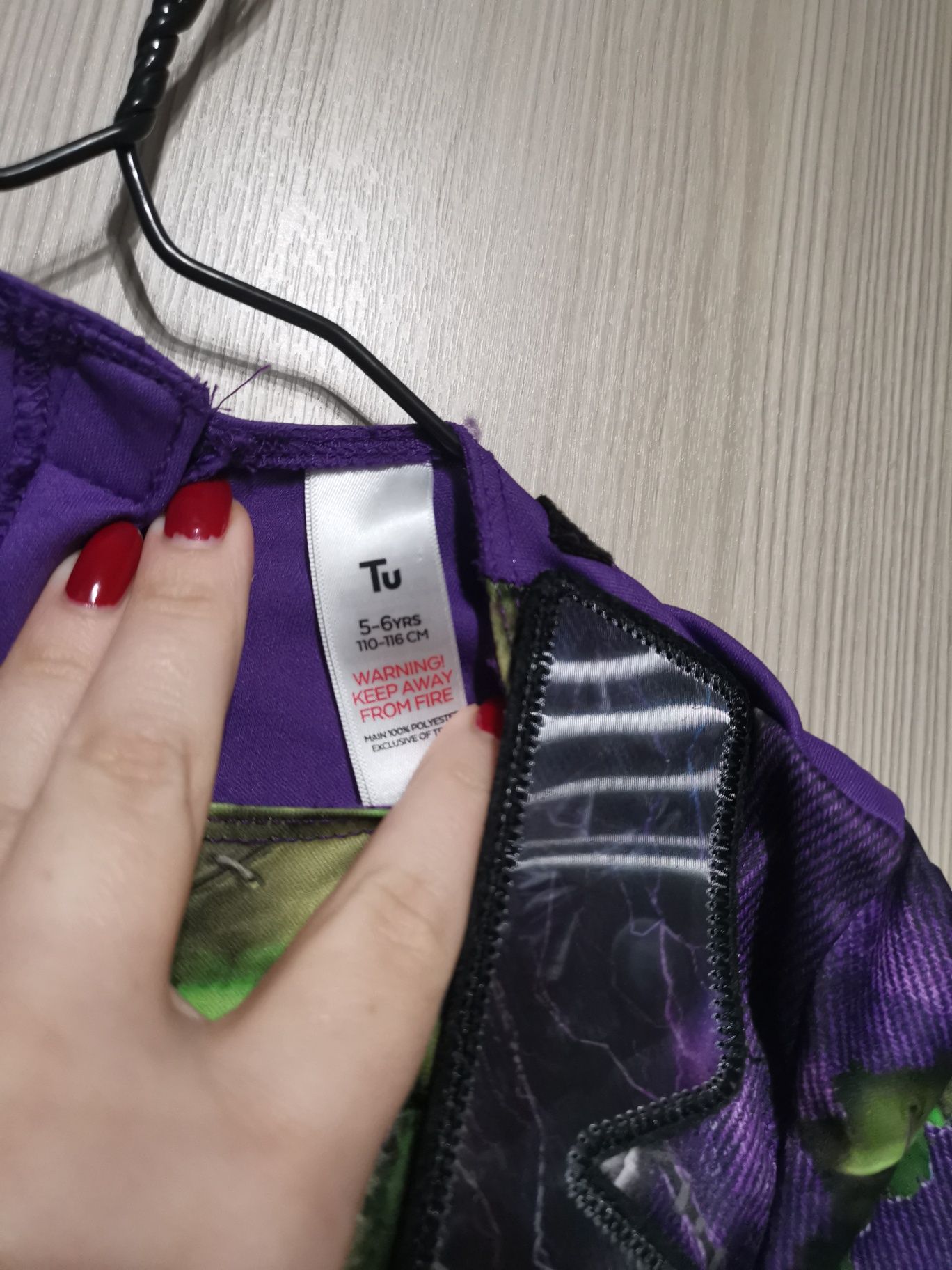 Kostium na bal przebierańców, przebranie na choinkę Hulk Avengers