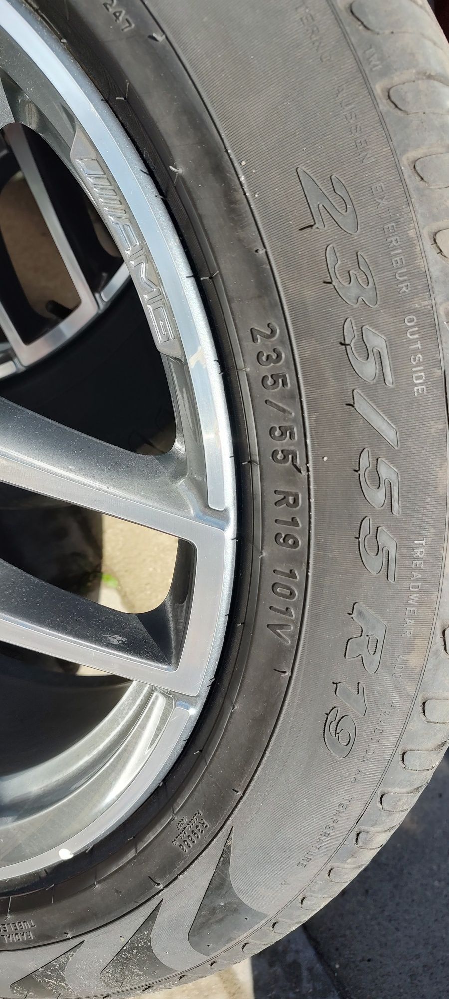 Koła,felgi aluminiowe Mercedes GLC oryginalne 19 AMG