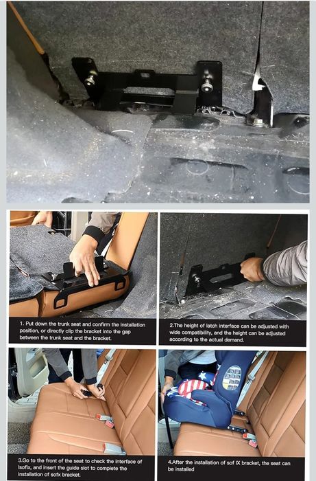 ISOFIX Adaptador Cadeira