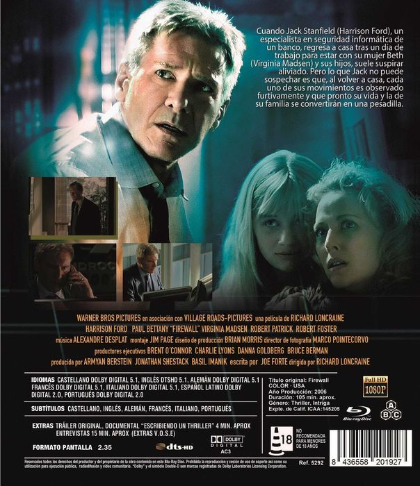 Firewall/Firewall (Blu-Ray)-Importado
