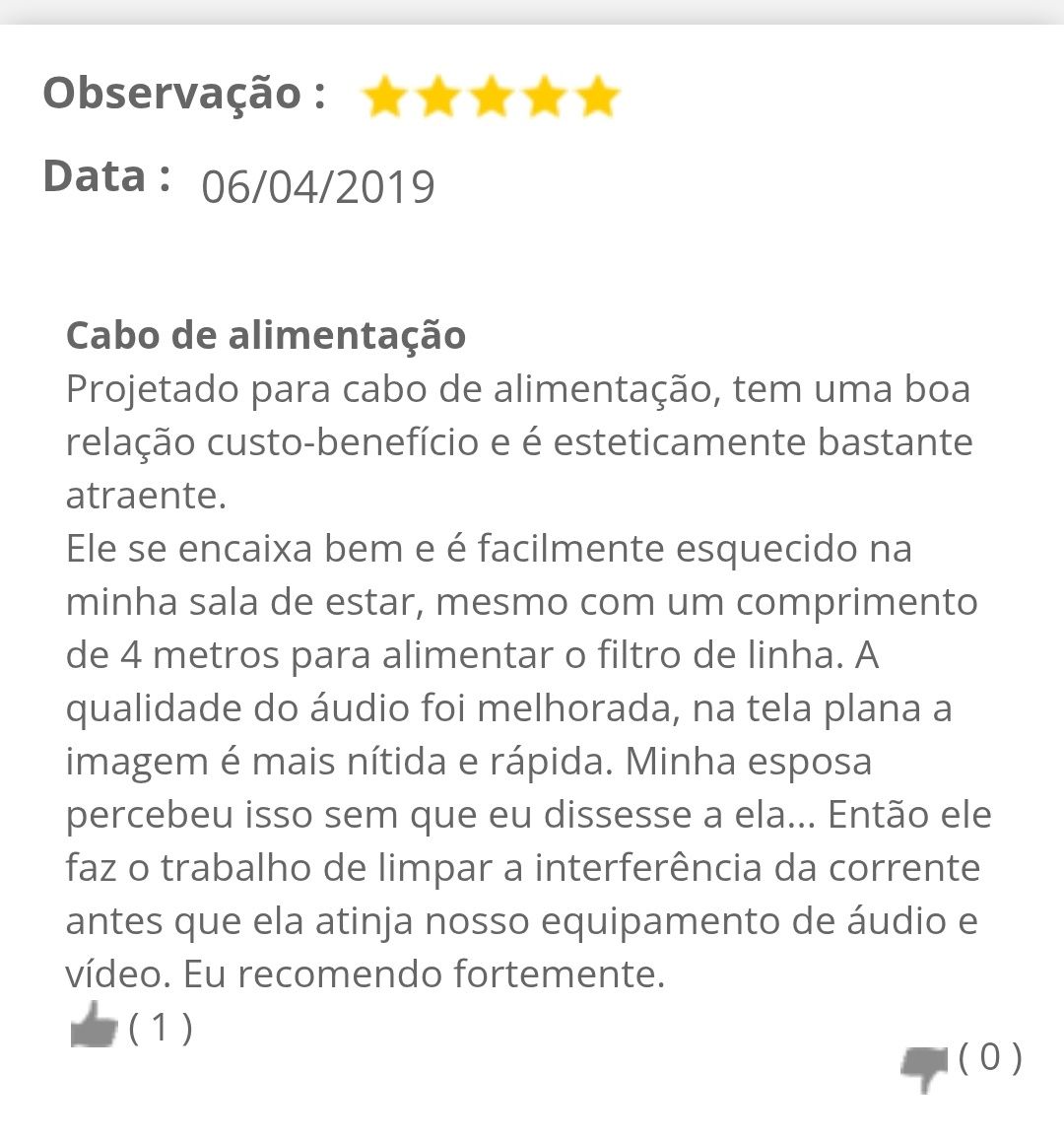 Cabo alimentação Olflex 110CY , 1.5 metros
