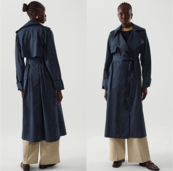 Тренч плащ COS Massimo Dutti