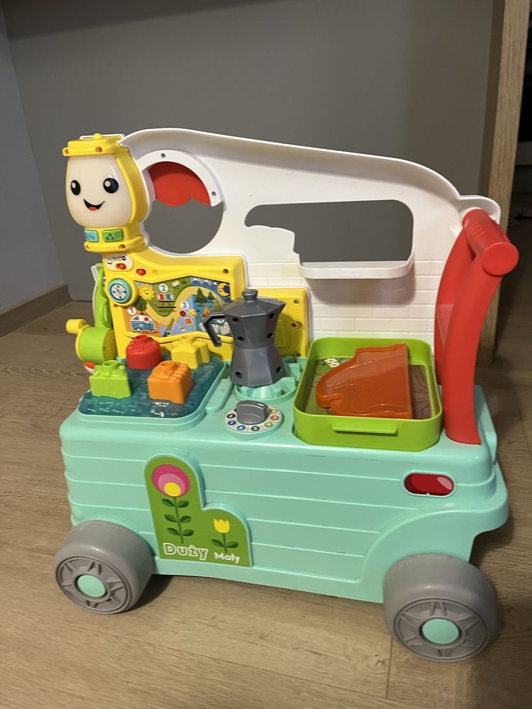 Fisher-Price, Wesoły kamper malucha 3w1, zabawka niemowlęca