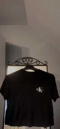Czarna koszulka Calvin Klein