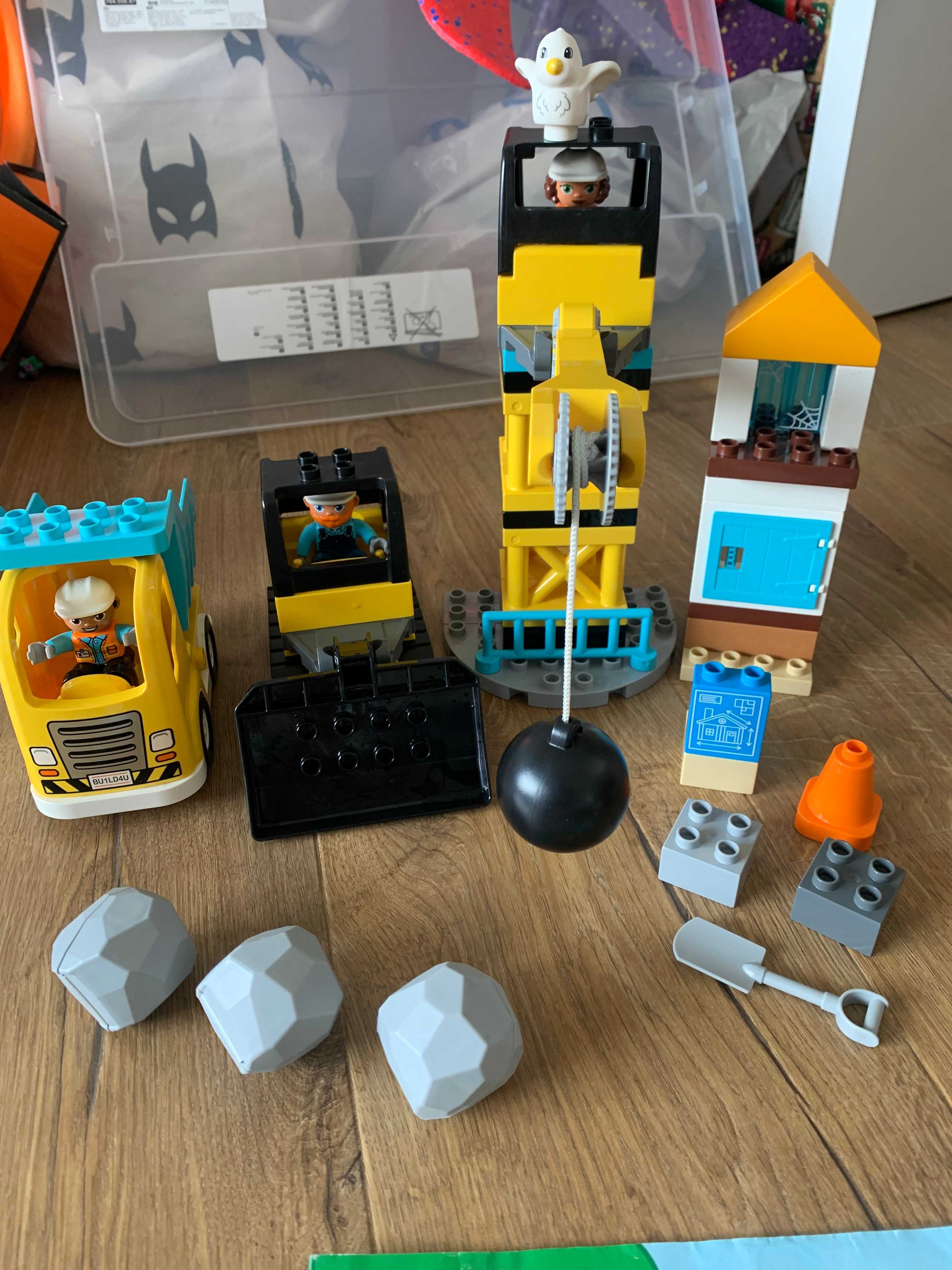 Rozbiórka kulą wyburzeniową LEGO Duplo 10932 + instrukcje