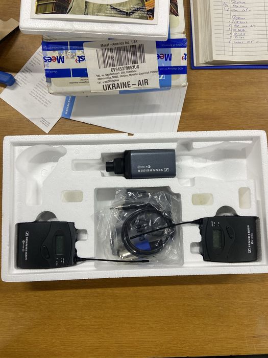 Професійна бездротова мікрофона система Senheiser eW 100G3