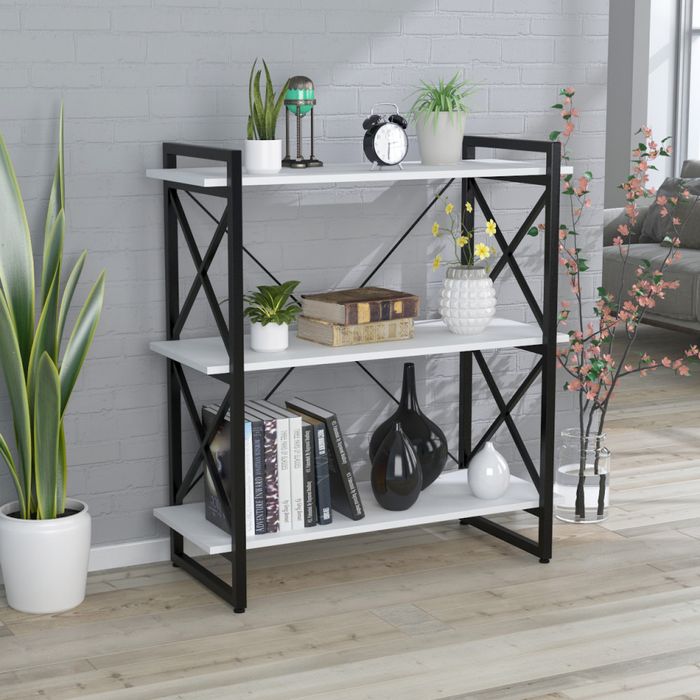 Стелаж лофт стілаж металевий 3 6 полиць