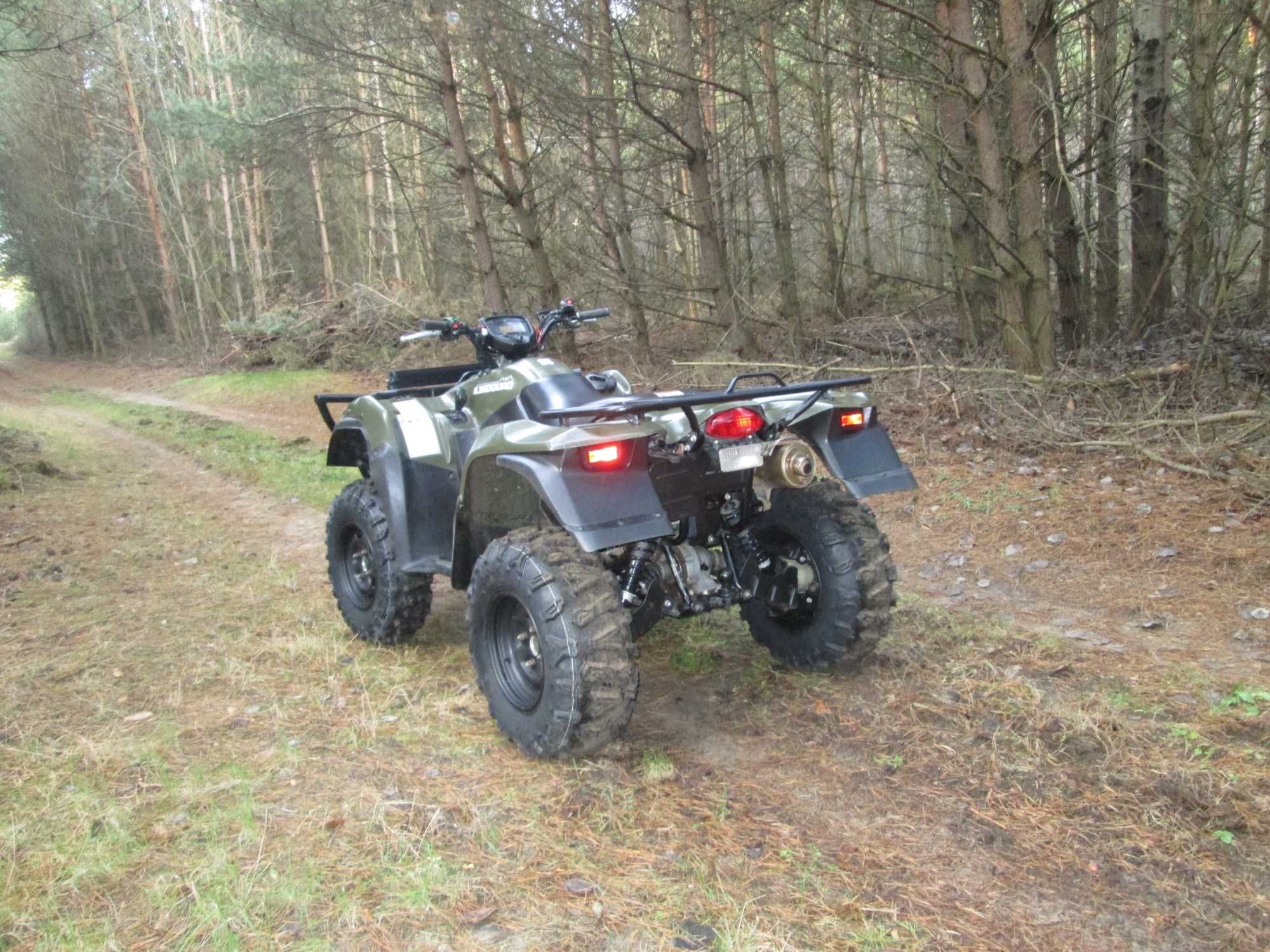 Quad ATV Suzuki KingQuad 750 AXi 4x4 2017r Klad jak CF Moto