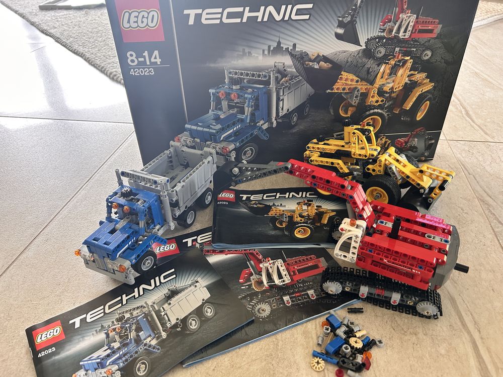 Klocki LEGO 42023 Maszyny budowlane