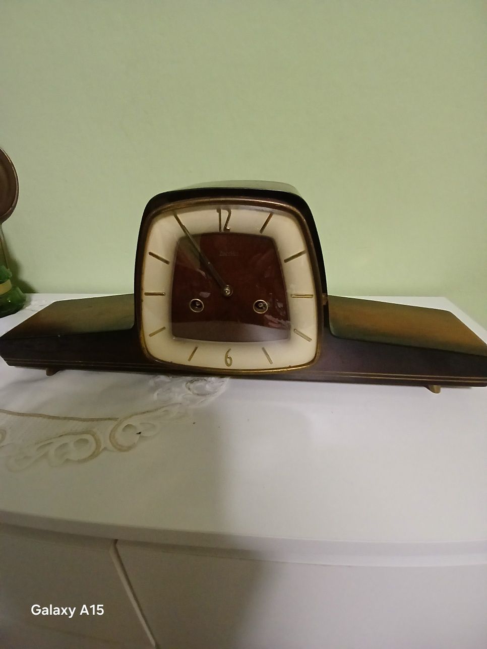 Zegar kominkowy niemcy antyk kolekcjonerski vintage #anytk