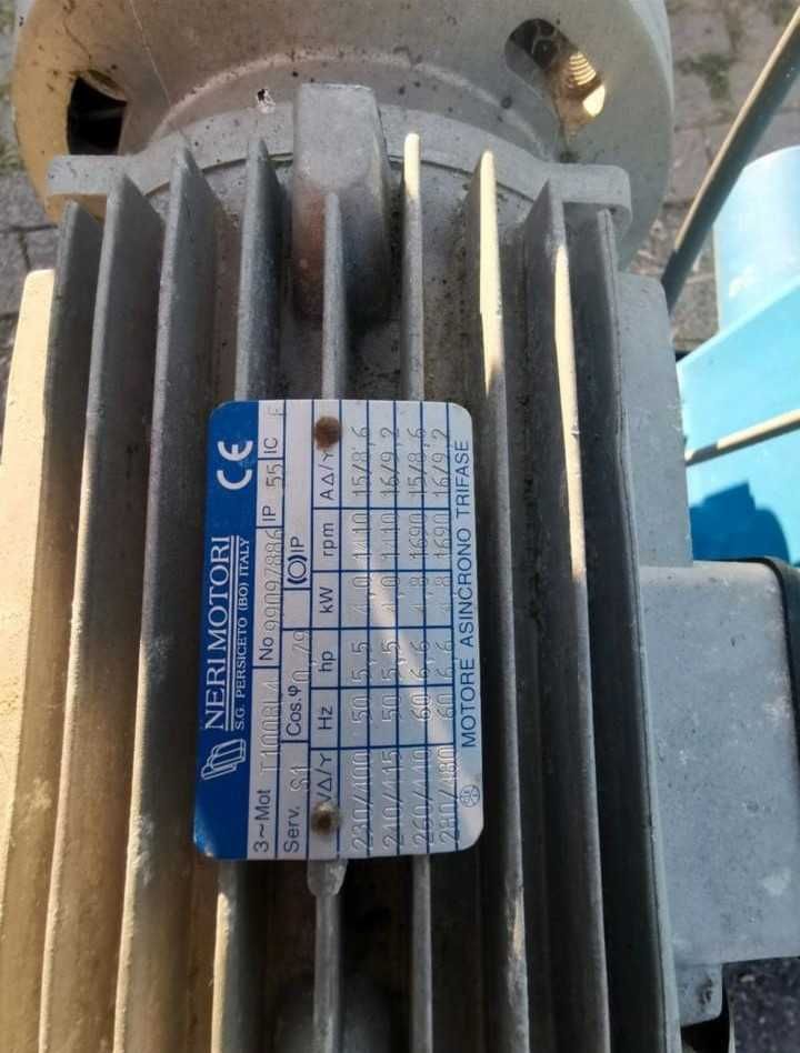 Duża łuparka hydrauliczna do drewna  łupak rębak silnik 4 kw 380v
