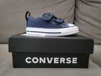 Converse Athletic azuis e brancos, tamanho 21