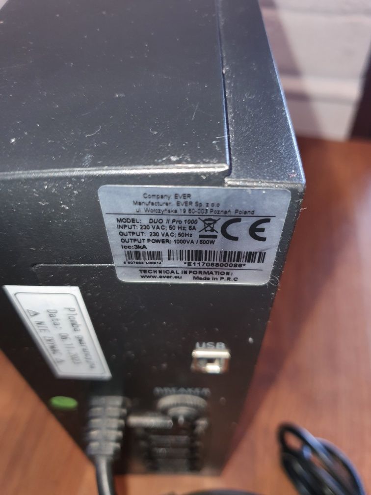 UPS Ever Duo II Pro 1000