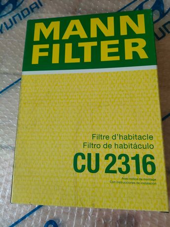 Mann CU2316 Filtr kabinowy Renault Megane II NOWY