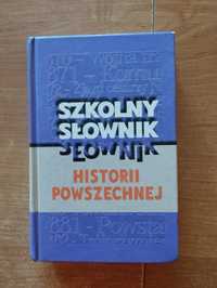 Szkolny słownik historii powszechnej