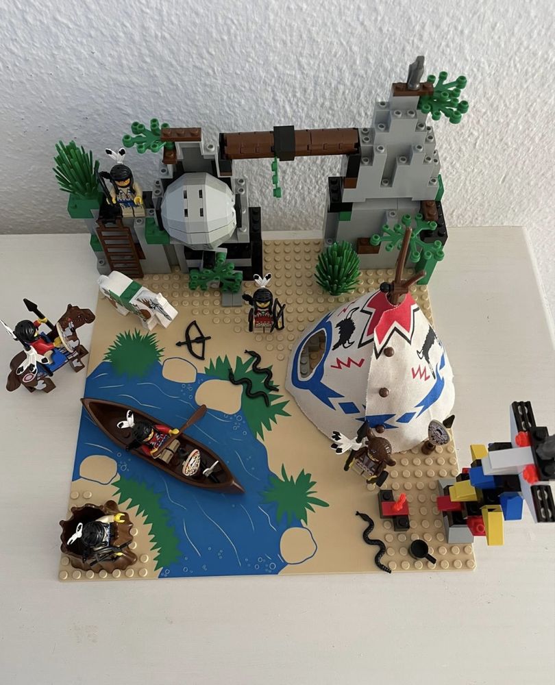 Lego System Indians 6748 Plemię Indiańskie