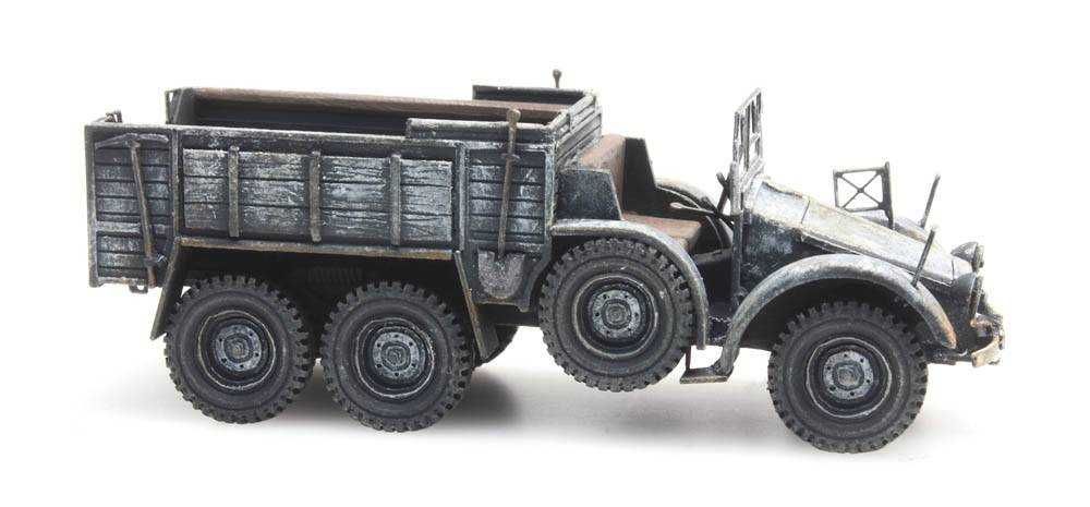 model diecast Artitec H0 1:87 Wehrmacht ciężarówka Krupp-Protze zima