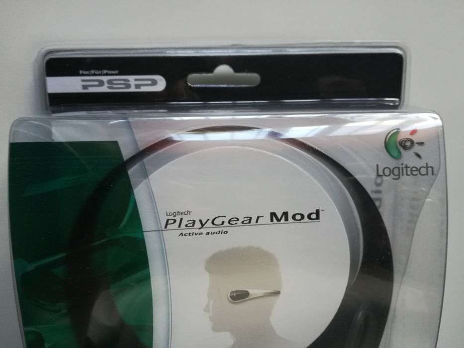 PSP | 2 PlayGear Mod Logitech | NOVOS