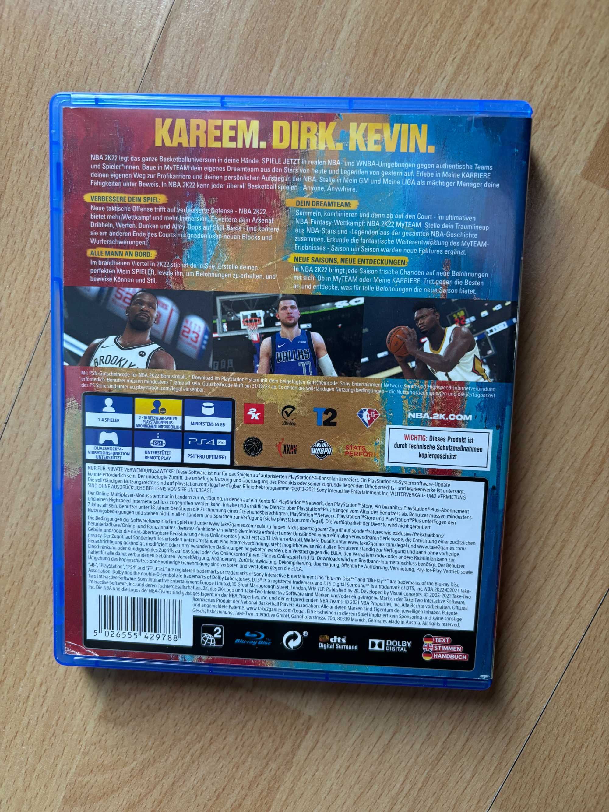 NBA 2k22 - playstation 4