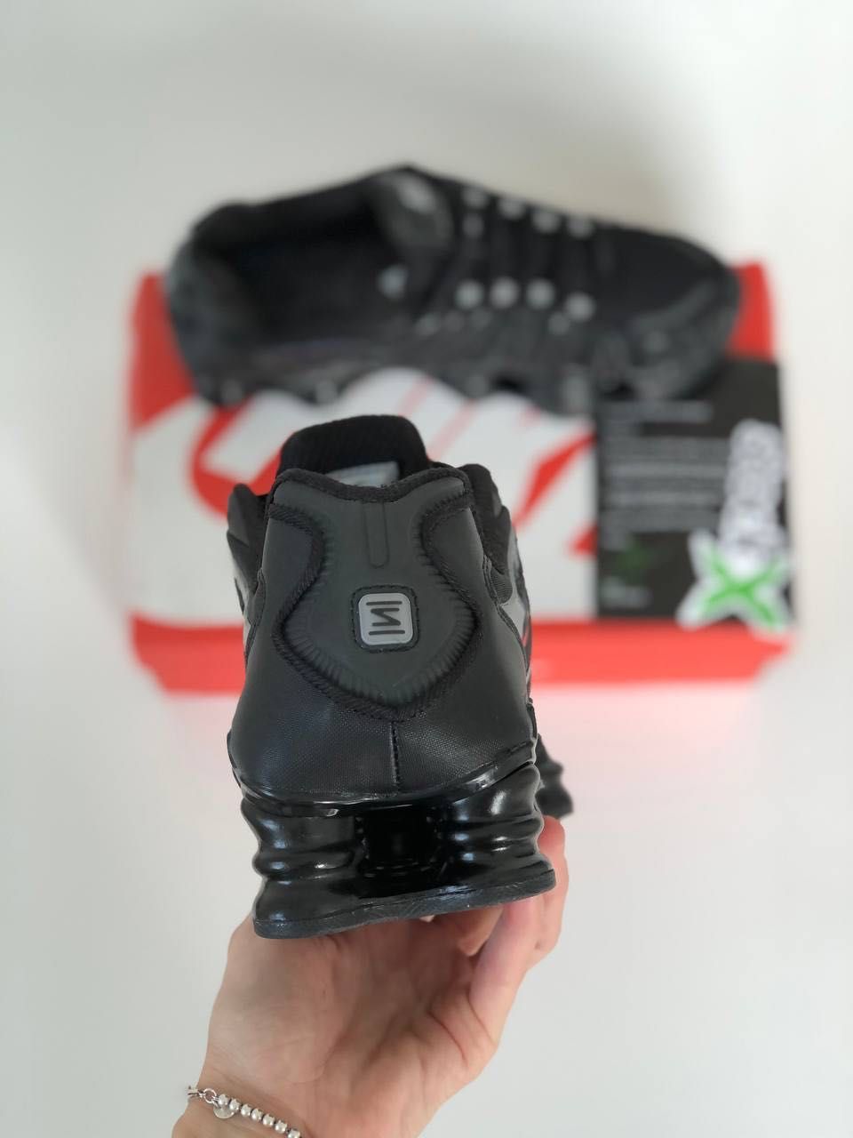 Мужские кроссовки Nike Shox LT black. Размеры 40-45