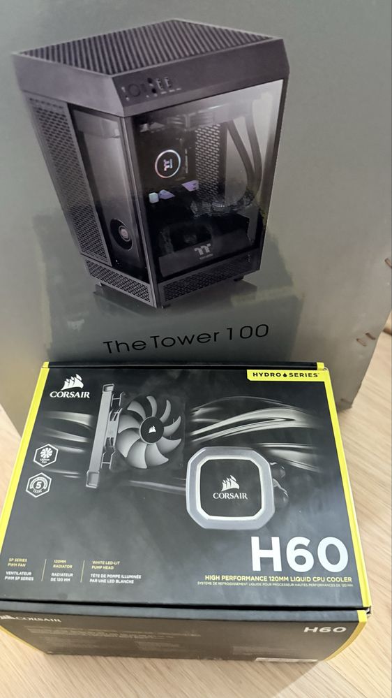 Caixa PC e cooler