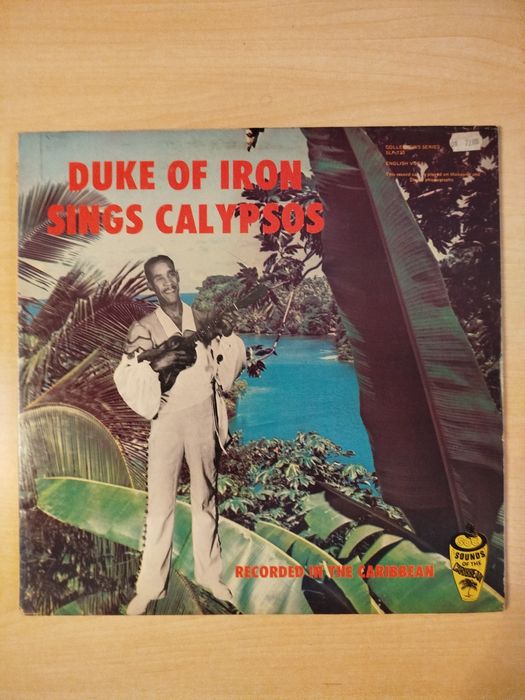 Duke of Iron sings calypsos płyta winylowa
