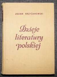 Dzieje literatury polskiej - Jan Krzyżanowski