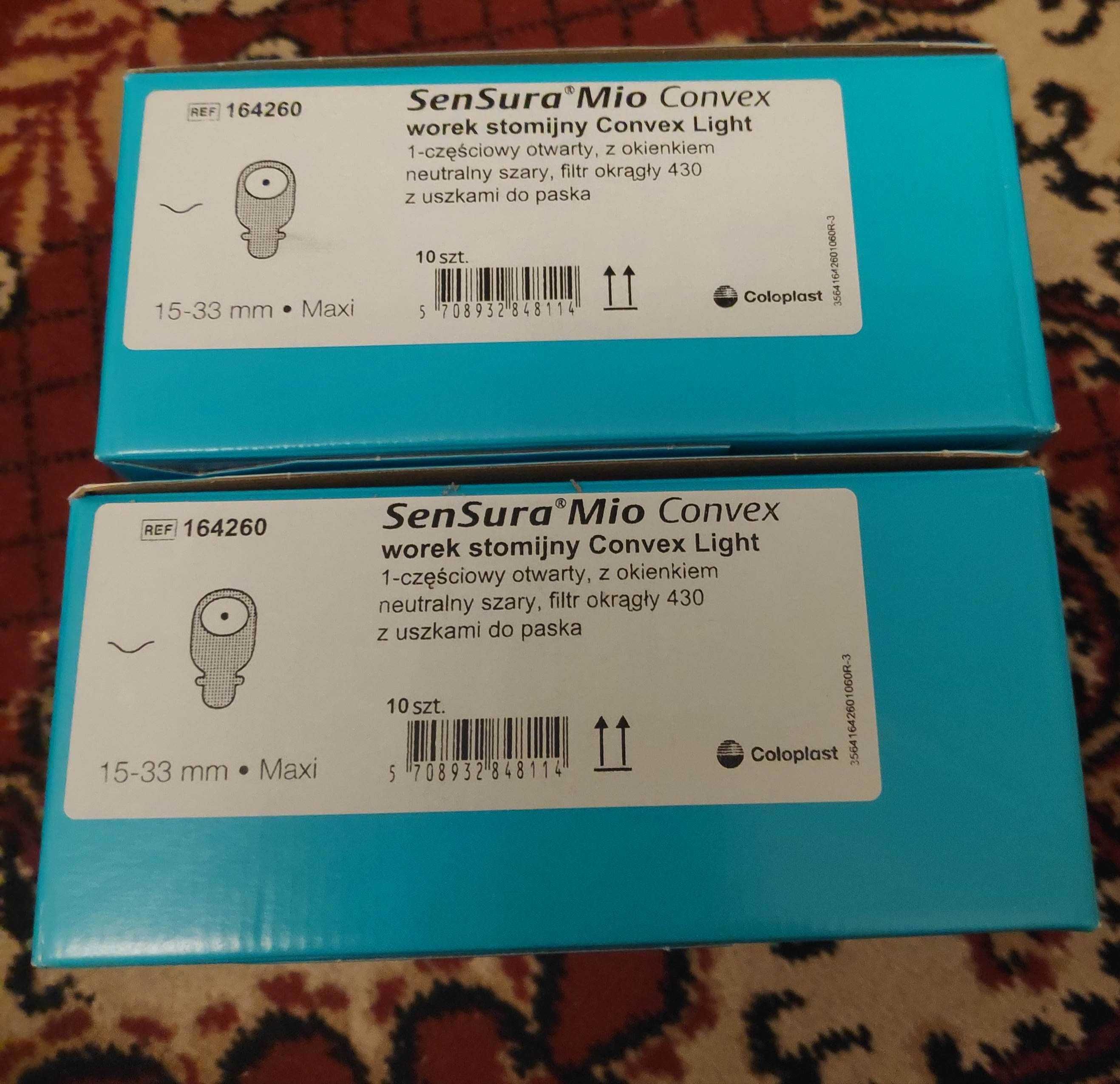 Worki stomijne SenSura Mimo convex 20szt