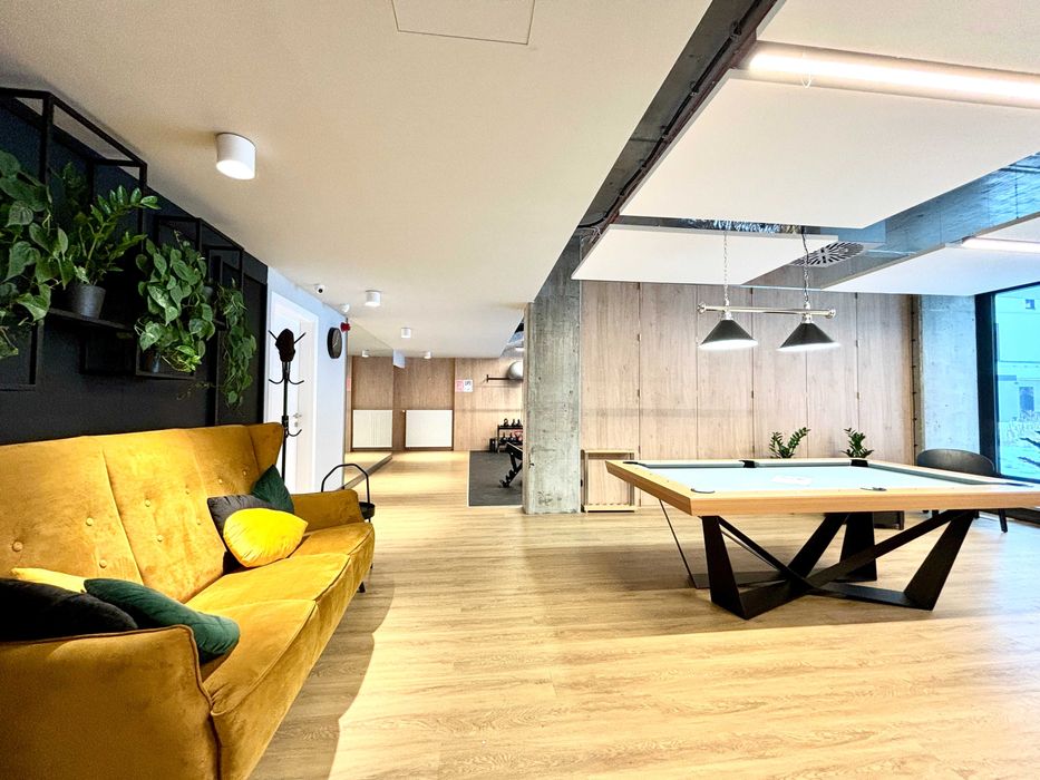 Dwupokojowe mieszkanie I Garaż i siłownia I Mokotów, ul. Domaniewska