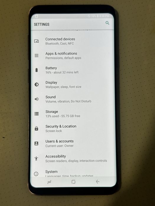 Samsung Galaxy s9 Plus