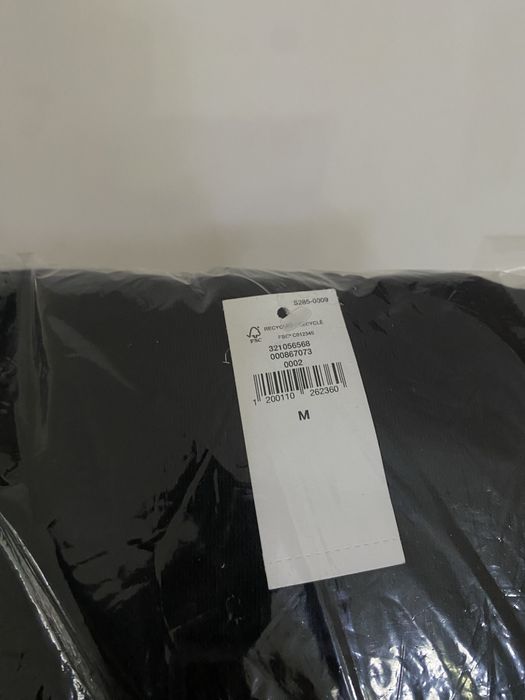 Czarna bluza z kapturem Gap all black logo hoodie
