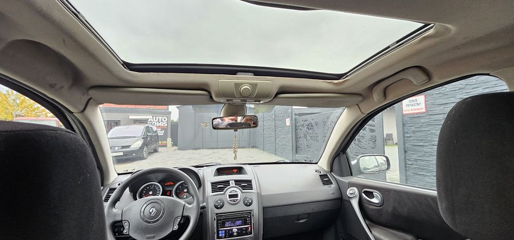 SKUP AUT TORUŃ Renault Megane 2005r 2.0 GAZ Panorama Klima Sedan