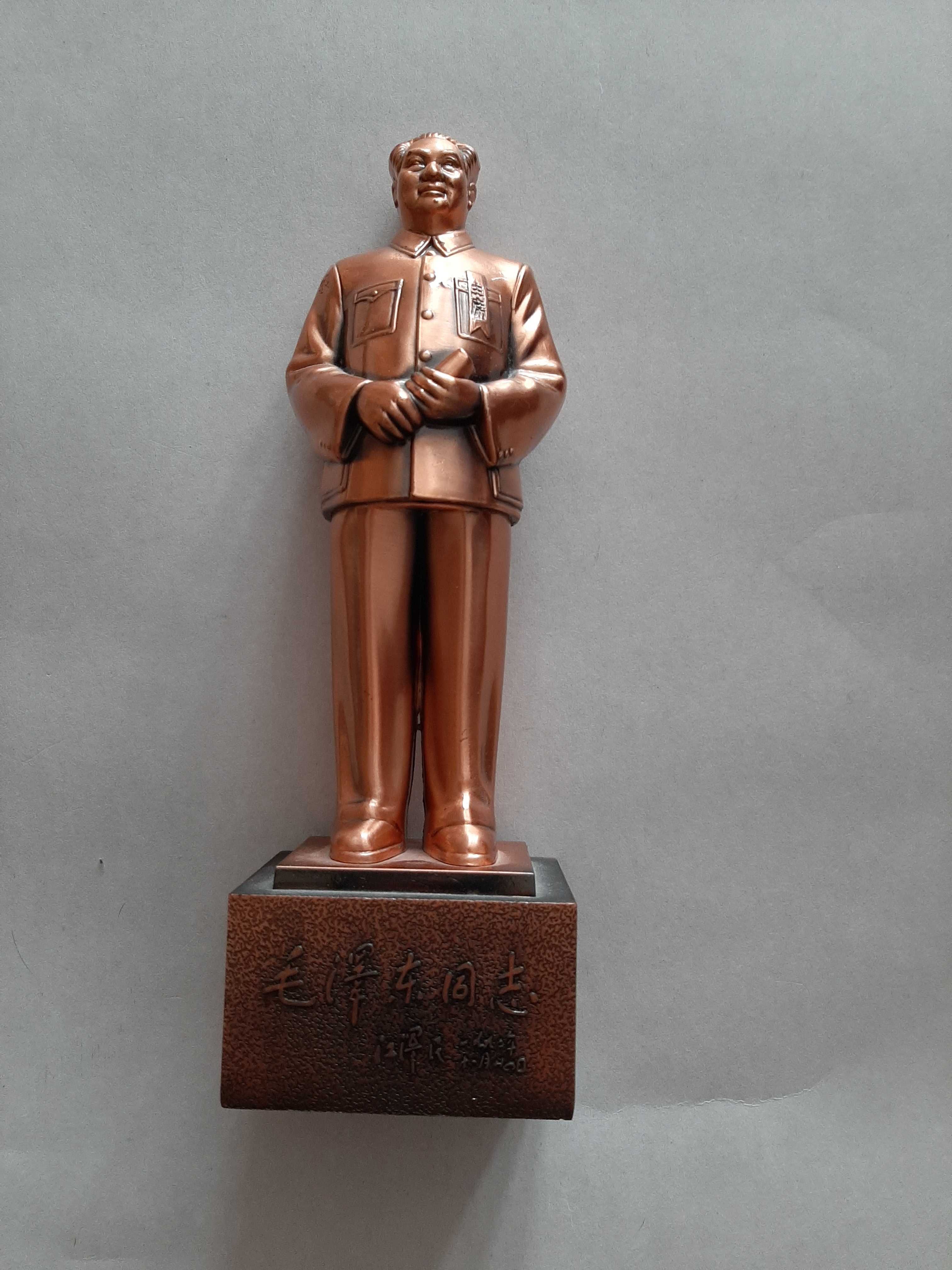 Статуэтка Мао Дзедуна, редкая, 1993г., редкий металл, высота – 23 см.