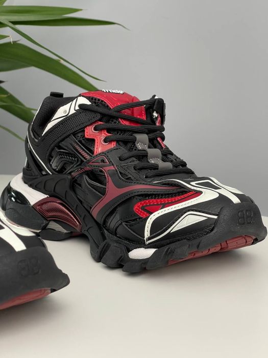 Кросівки 36-45 Balenciaga Track 2 Sneaker Black Red